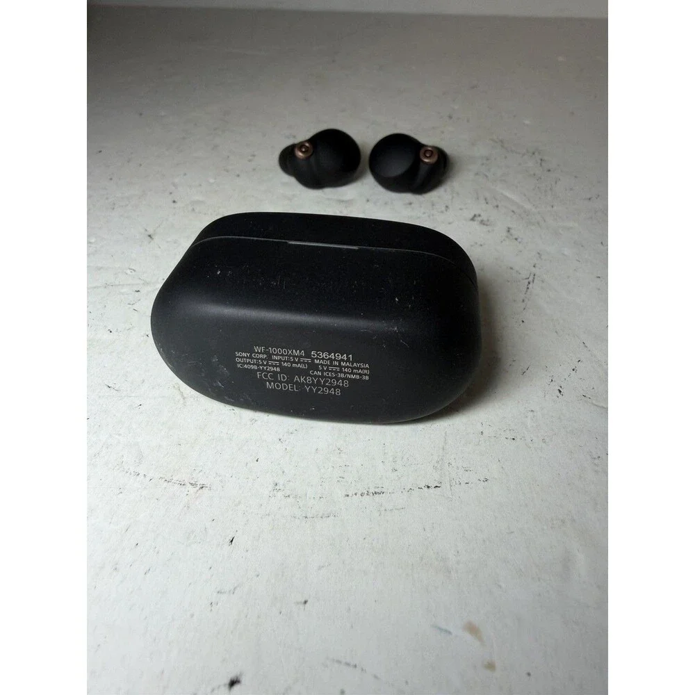 SONY WF-1000XM4 Noise Canceling Wireless Bluetooth Earbuds with Case YY2948